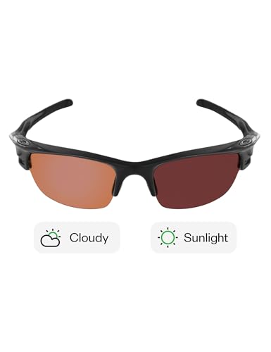 Image of Mryok Replacement Lenses for Oakley Fast Jacket OO9097 Sunglasses, HD Polarized, UV Protection, Impact Resistant