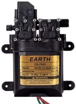 Earth Star Heavy Duty Battery Sprayer Motor 12V Dual 8lt min (Multicolour)