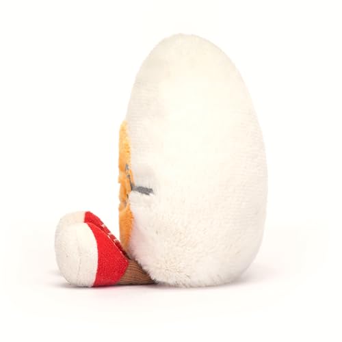 Jellycat Amuseables Boiled Egg Geek Stuffed Toy, Small 5.5 inches - Food Plush - Fun Gift Idea image 9