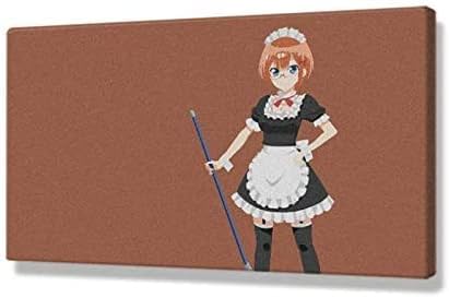 Amazon Co Jp 北欧スタイル70x90cmフレームレス緒方りずアニメ絵画壁アートポスターキャンバスリビングルームホームベッドルームスタディ寮アールデコプリント ホビー