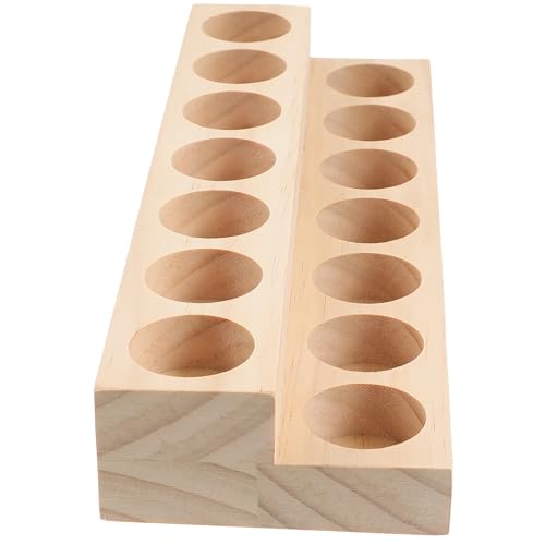 Organizador de Botellas de Aceites para Ordenar Taller Mecánico o Sala Familiar de Madera