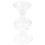 Fabriquée en verre de et robuste pour une utilisation à long , vase en verre créatif