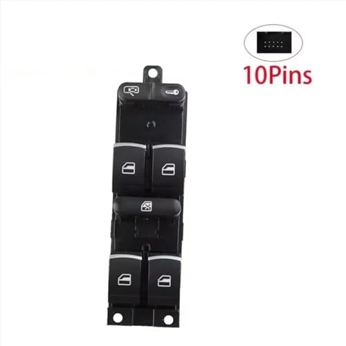 Bouton de vitre électrique pour remplacer une commande HS sur VW Golf 4 et Gti MK4 1998-2005