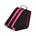Aymzbd Roller Skate Bag, Skating Shoes Bag, Three Layer Capacity Oxford Cloth Ice Skating Bag with Shoulder Strap for Figure Skates