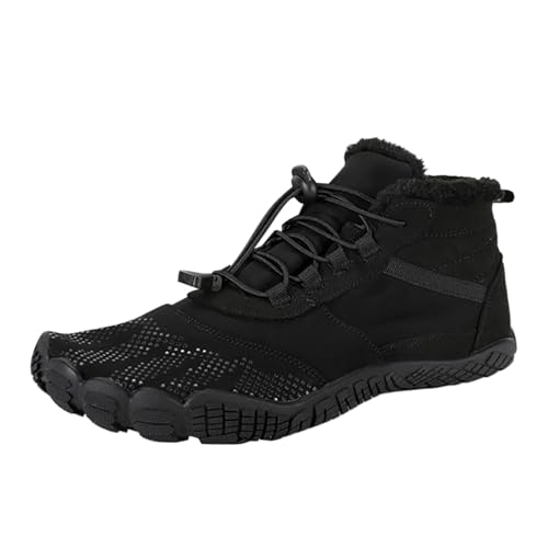 Botas de invierno para mujer, invierno de gran tamaño, hombres y mujeres, antideslizantes, impermeables, cálidas, botas de nieve gruesas, cinco dedos, deportes al aire libre, ciclismo, senderismo