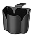 XMCF Poubelle de Voiture avec Couvercle Trash Can Hanging Voiture Portable □ Voyager Universal Premium Quality Classic Black Portable Trash Car Peut Poubelle de Voiture étanche (Color : Black)
