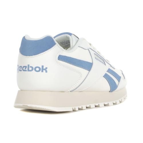 Reebok Unisex Glide Sneaker, Chalk/Vintage Blue/Bone, Men Size's 8/ Women's Size 9.52