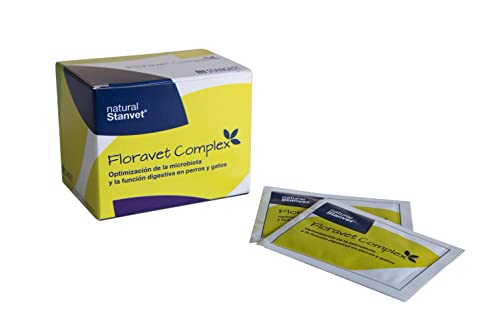 STANGEST Floravet Complex | Probiótico | Apoyo Nutricional para la Flora y Tránsito Digestivo | 25 Sobres para la Optimización de la Microbiota y la Función Digestiva de Perros y Gatos Cover