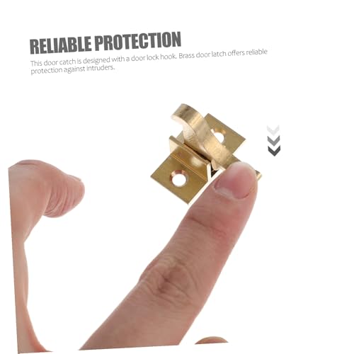 Pestillos de codo MAGICLULU con tornillos, cierre confiable para puertas de gabinete 5