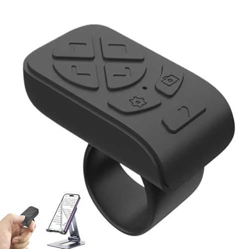 Control remoto de cámara inalámbrica y pasapáginas para tabletas y móviles