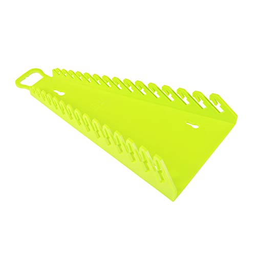 Image of Ernst Manufacturing 5182HV Reverse Gripper Wrench Organizer, 15 Tool, High-Visibility