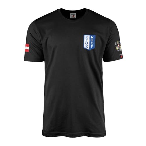 T-shirt OTAN et Autriche Kosovo 46653 Kofor aux finitions textiles supérieures