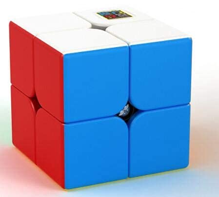 Image of Mayatra's MoYu MFJS MeiLong 2 2x2 High Speed Stickerless Magic Puzzle Cube Toy for 14 Years and Up
