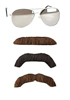 Algopix Similar Product 14 - Adult Super Troopers Mustache and