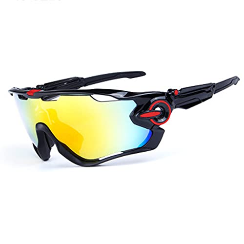 Lunettes d'équitation de vélo haute définition avec miroirs de mode
