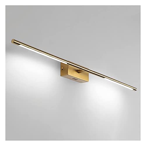 Espejo LED antivaho para baño con luces delanteras eficientes contra la humedad