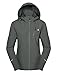 Little Donkey Andy Women's Softshell Jacket Ski Jacket with Removable Hood, Fleece Lined Charcoal Heather Size S