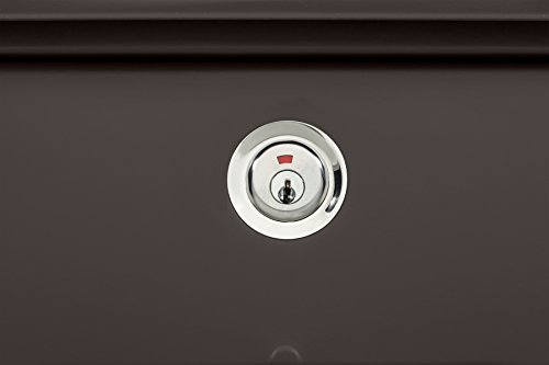 Architectural Mailboxes 2697Rz-10 Bordeaux Locking Wall Mount Mailbox, Small, Rubbed Bronze #TOP5