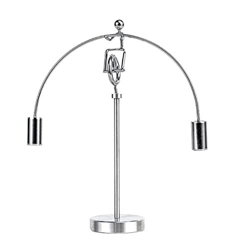 Image of AUGEN Balancing Pendulum Durable Metal Innovative Stress Relief Toy for Home Office Desktop Gift Decoration (1 Piece, 7709K)