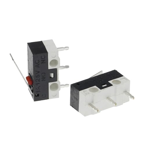 Interrupteur de fin de course 1A 125V à bouton-poussoir réactif et précis pour automatisme