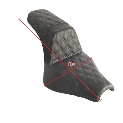 Accessoires de moto Softail Fat Bob avec siège à points noirs