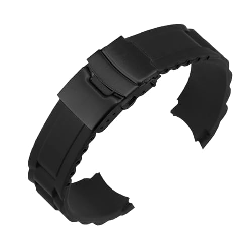 [ȓX] jo[TVREHb`ohA16/17/18/19/20/21/22/23/24mmS܂肽ݎߋuXbgtAgɍœK(Black black clasp,20mm)