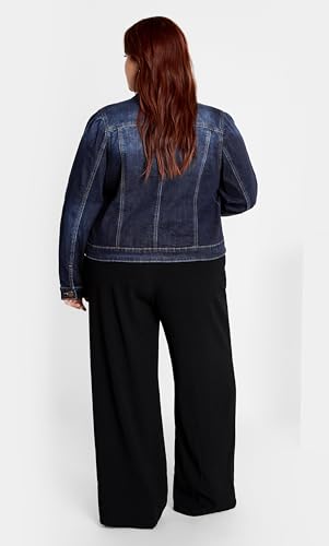 City Chic Women's JKT Kira Denim3