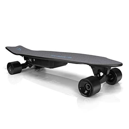 E-ASUM AS01 Electric Skateboard, 350W Hub-Motor Skateboards, 13MPH TOP Speed,10 Miles Range, 7 Layers Maple E Skateboard with Wireless Remote Control(US Stock)