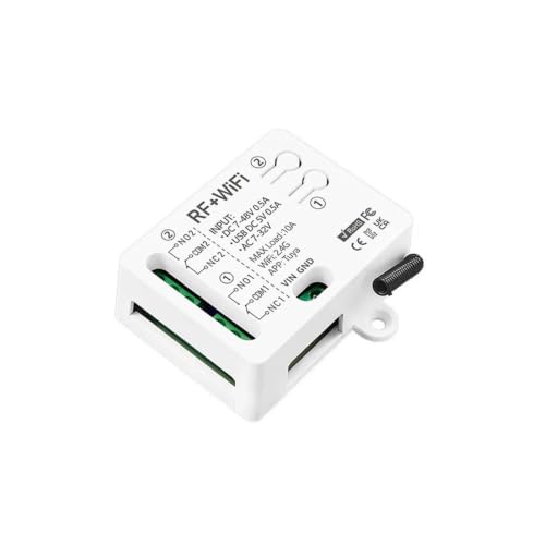 Módulo de relé WiFi para solucionar problemas de alcance en mandos de garaje antiguos