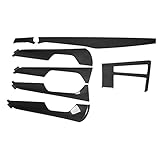audi rs6 4f innenausstattung Einfache Installation ---- Das Armaturenbrett-Innenausstattungs-Kit für die Mittelkonsole ist aus Originalteilen geformt und bietet eine eng und perfekt passende, zerstörungsfreie Installation, einfach und bequem. Daher ist dies sehr geeignet für Benutzer, die häufig wechseln müssen und den Demontagevorgang verwenden müssen.