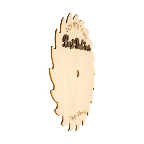 Personalized Saw Blade Father’s Day Sign