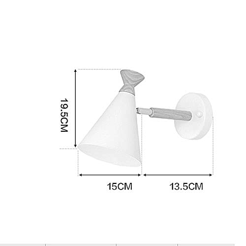 Lámparas de lectura para dormitorio con enfoque de luz orientable 2