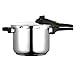 Produktbild Fagor Rapid Xpress Schnellkochtopf 6 Litern, Induktion, Dampfkochtopf Express-Superschnell, Edelstahl 18/10, Alle Herdarten, Thermo-Diffusor-Boden, 2 Druckstufen, 5 Sicherheitssysteme 78511