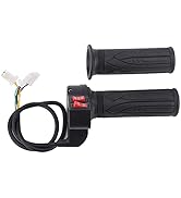 Hapivida 1 Pair Electric Bicycle Throttle Grip 3 Speed Control Throttle Grips Throttle Grip Handlebar for ...