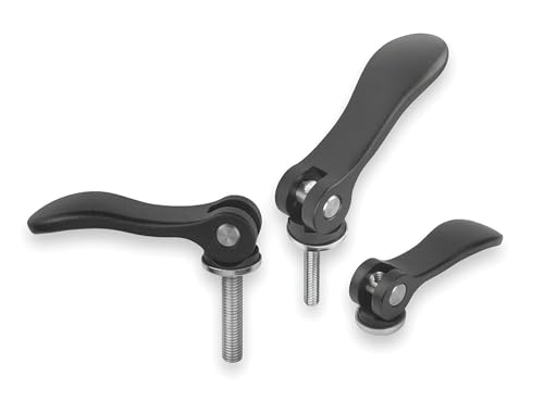 Image of Kipp 04232-101106 Cam Levers with M6 Internal Thread, Metric, Steel Surface Finish, Size 1
