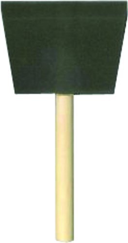 Jen Manufacturing 8500-D 4" Foam Brush with Wood Handle