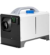 VEVOR Diesel Air Heater 5KW Parking Heater 12V Truck Heater, One Air Outlet, with Black LCD Switc...