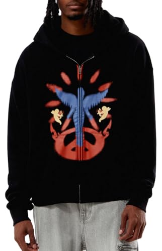 PacSun Men's Peace Full Zip Hoodie