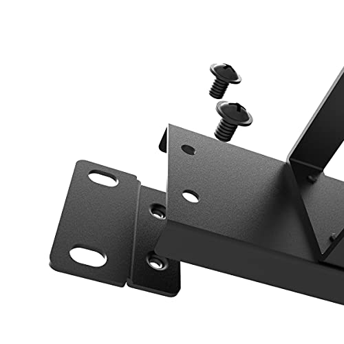 Jingchengmei 19-Inch 1U Metal Horizontal Rackmount Cable Manager with 5 D-Rings (1UCM5R440, Black) by JINGCHENGMEI - Image 6