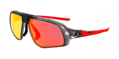 Nike Flyfree M IU8077X lunettes de soleil hommes anthracite mat verre miroir rouge 59mm