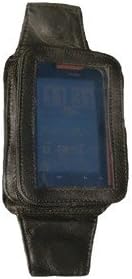 4" x 6" Waterproof Cell Phone Holder Lambskin Leather Magnetic Motorcycle Tank Bag