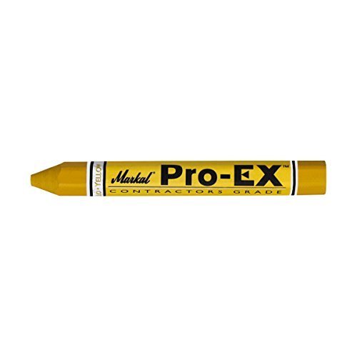 Markal80381 MA YELLOW PRO-EX EXTRUDED LUMBER CRAYON
