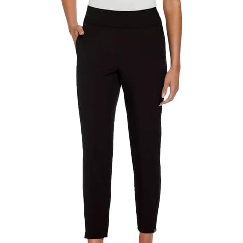 Ben Hogan Women's Woven Ankle Pants - Caviar XS