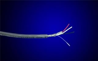 Alpha Wire 6340 SL002 Cable, Shielded; 4; 22 AWG; 7 x 30; 0.215 in.; 0.010 in.; 0.032 in.; PVC; 80 de