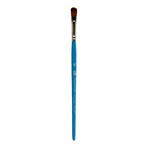 Image of Princeton Select Artiste, Series 3750, Paint Brush for Acrylic, Watercolor and Oil, Oval Mop, 1 /4 Inch