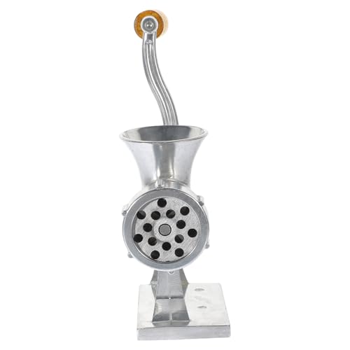 DECHOUS Picadora de Carne Manual para Embutidos Embutidora de Salchichas Doméstica, Aleación de Aluminio y Plástico, Herramienta Práctica para Relleno de Carne y Verduras, Uso en Cocina