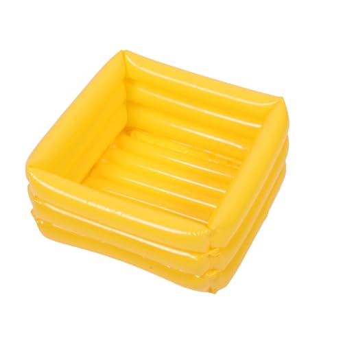 MOLUCKFU Baño De Pies Inflable para Viaje Lavapiés Portátil De PVC Pediluvio Plegable para Camping y Remojo De Pies