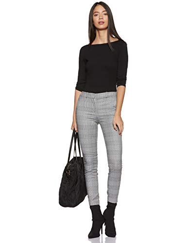Image of Marks & Spencer Womens Solid Polyester Blend Crew Neck Relaxed Fit T Shirt