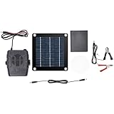 yeeplant Tragbares 20W Solarpanel Kit mit Heizung, energiesparend, Power-Silikon-Solarpanel, leichtes Design, mit Batteriebox, Winterwärmer für Auto, Gewächshaus, Haustierhaus, Hühnerstall