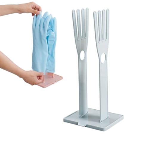 LotCow Kitchen Glove Holder Detachable Rubber Gloves Racks Drain Storage Stand Towel Drying Rack Sink Accessories Kitchen Cleaning Tool for Home Kitchen